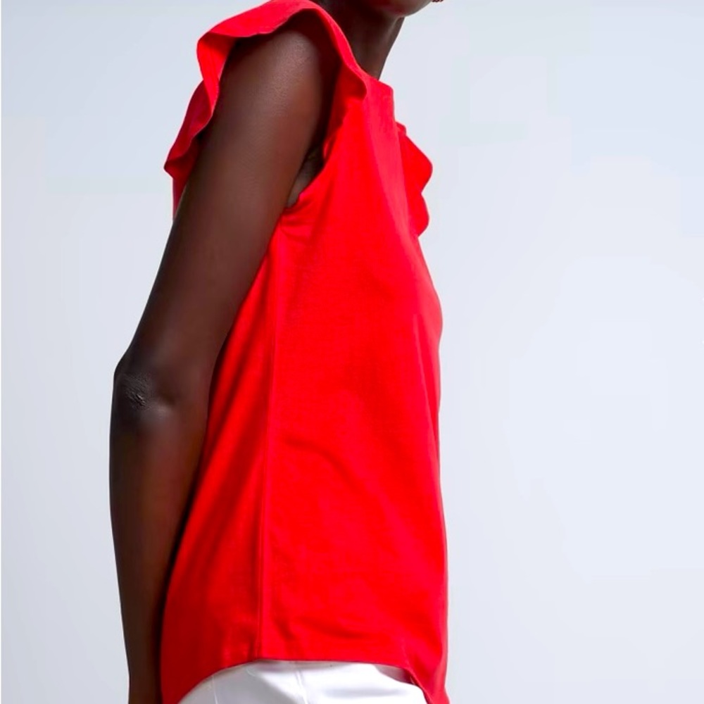 Flutter Sleeve Ponte Top